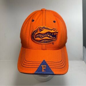 Florida Gators zephyr The Z Hat Stretch Fit 7.5 L/XL Orange Embroidered Collage